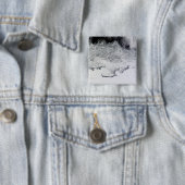 Banzare, Sabrina en Boedd-kust, Antarctica Vierkante Button 5,1 Cm (In situ)