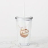 Bao Baby - Theetijd Bao Buddies Acryl Drinkbeker (Voorkant)