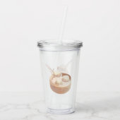 Bao Baby - Theetijd Bao Buddies Acryl Drinkbeker (Achterkant)