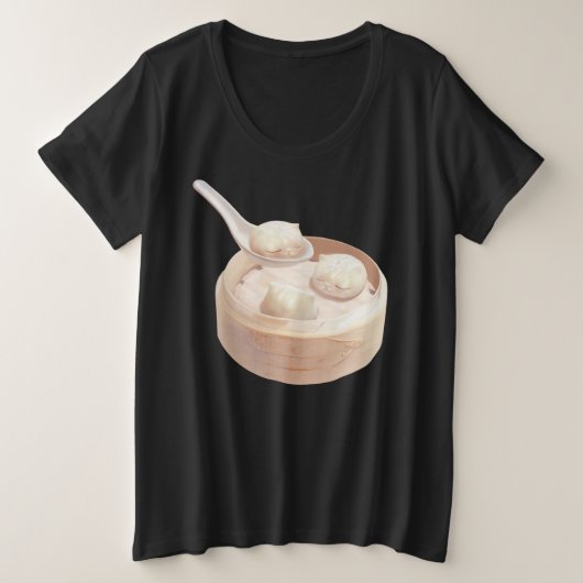Bao Baby - Theetijd Bao Buddies Grote Maat T-shirt (Design voorkant)