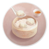 Bao Baby - Theetijd Bao Buddies Keramische Knop (Voorkant)