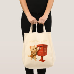 Bao Bao: Berichttijd met Retro Taiwan-brievenbus Tote Bag