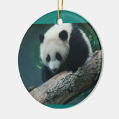 Bao Bao Giant Panda Cub-versiering Keramisch Ornament (Links)
