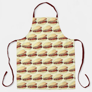 Bao Buns Porkbelly Lotus Bun Chinese Food Print Schort