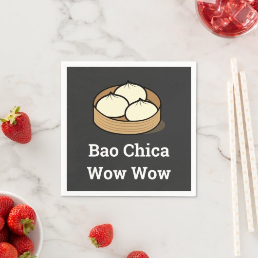 Bao Chica Wow Papier Napkin Servet (Insitu)