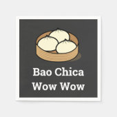 Bao Chica Wow Papier Napkin Servet (Voorkant)