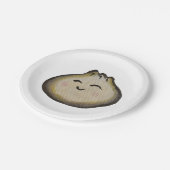 Bao Dumpling Papieren Bord (Gekanteld)