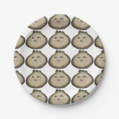Bao Dumpling Papieren Bord (Voorkant)