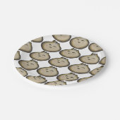 Bao Dumpling Papieren Bord (Gekanteld)