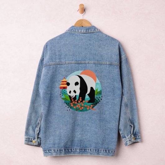 BAO SHI - Panda denim jas Jacket (Hangar)