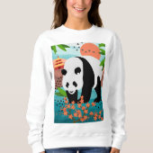 BAO SHI - Panda-shirten - kies stijl en grootte Trui (Voorkant)