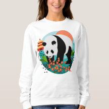 BAO SHI - Panda-shirten - kies stijl en grootte