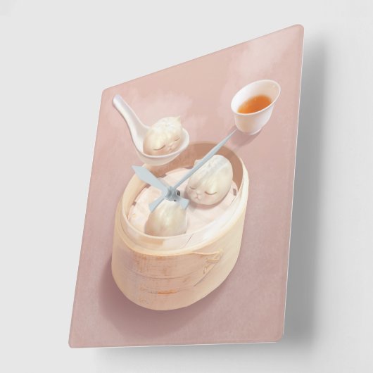 Bao Vierkante Klok (Hoek)