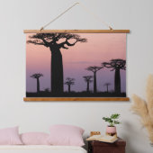 Baobab Alley', Madagascar, Morondava, Afrika, Hangend Wandkleed (Slaapkamer)