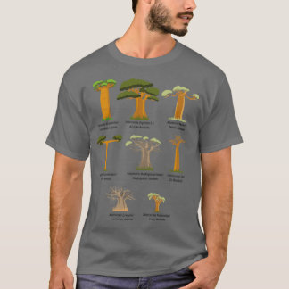 Baobab Baob Adansonia Tree Family T-shirt