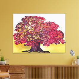Baobab-boom Canvas Afdruk
