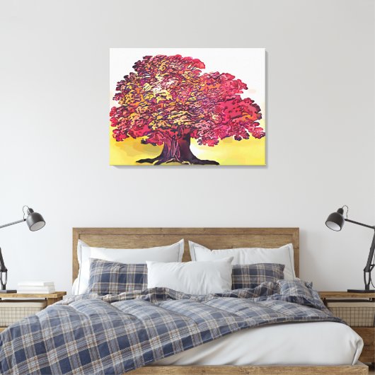 Baobab-boom Canvas Afdruk (Insitu (Slaapkamer))