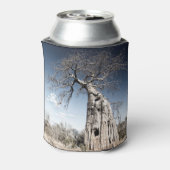 Baobab-boom op foto van het nationale park van Man Blikjeskoeler (Blikje Achterkant)