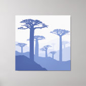 Baobab - De boom van het leven Canvas Afdruk (Voorkant)
