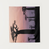Baobab-steeg', Madagaskar, Morondava, Afrika, Wandkleed (Voorkant)
