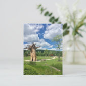 Baobab Tree Branch personaliseren Destiny's Briefkaart (Staand voorkant)