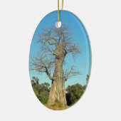 BAOBAB TREE KERAMISCH ORNAMENT (Links)