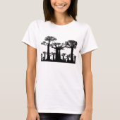Baobab Tree Madagascar T-Shirt (Voorkant)