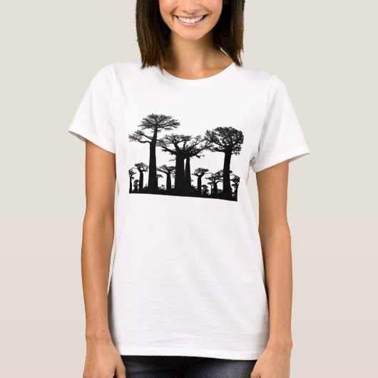 Baobab Tree Madagascar T-Shirt (Voorkant)