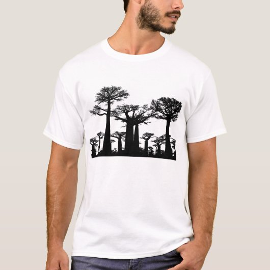 Baobab Tree Madagascar T-Shirt (Voorkant)