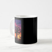 Baobab Tree Sunset Tree Natuur Outdoor Dusk Koffiemok (Voorkant links)