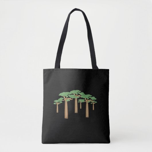 Baobab Trees Canvas tas (Voorkant)