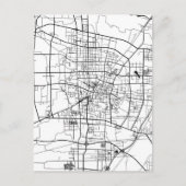 Baoding China Map Briefkaart (Voorkant)