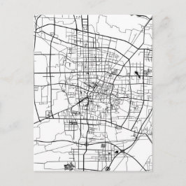 Baoding China Map Briefkaart