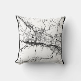 Baoji China City Map Kussen