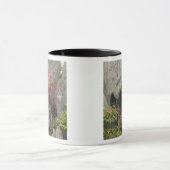 Bao's familie tuin, Huangshan, China. Mok (Midden)