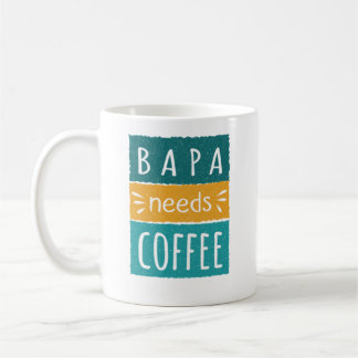 Bapa heeft koffie Mok nodig
