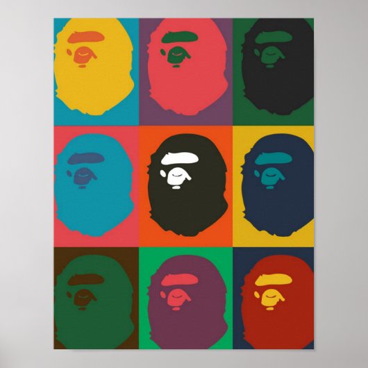 bape-aap hypebeast poster (Voorkant)