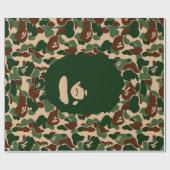 bape Camo monkey hypebeast Cadeaupapier (Vlak)