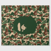 bape Camo monkey hypebeast Cadeaupapier (Vlak)
