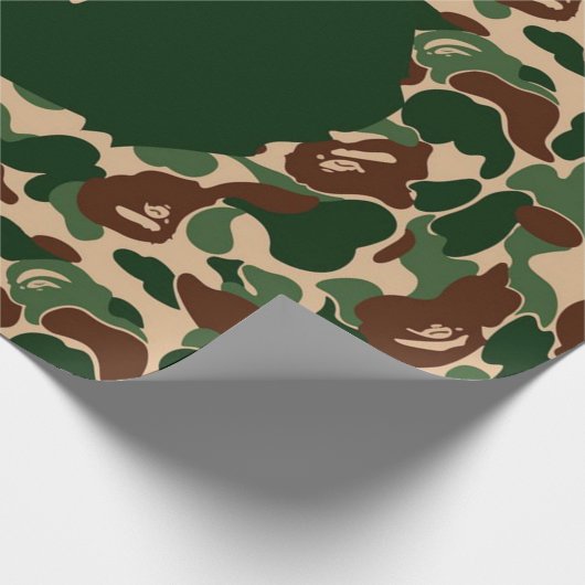 bape Camo monkey hypebeast Cadeaupapier (Hoek)