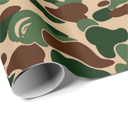 bape Camo monkey hypebeast Cadeaupapier (Rol Hoek)