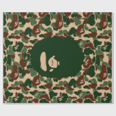 bape Camo monkey hypebeast Cadeaupapier (Vlak)