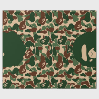 bape Camo monkey hypebeast Cadeaupapier