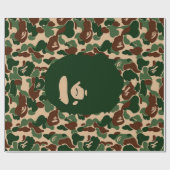 bape Camo monkey hypebeast Cadeaupapier (Vlak)