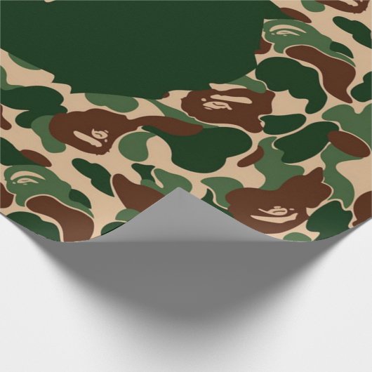 bape Camo monkey hypebeast Cadeaupapier (Hoek)