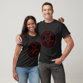 Baphomet666 in Red!! T-shirt (Unisex)