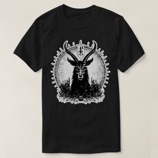 Baphomet 1 t-shirt (Design voorkant)