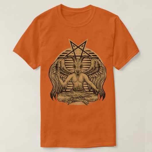 Baphomet 3 t-shirt (Design voorkant)