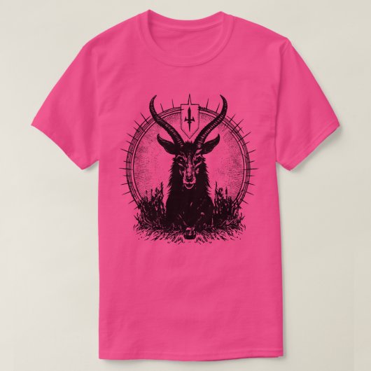Baphomet 5 t-shirt (Design voorkant)