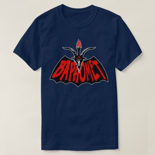 BAPHOMET aka Red Batphomet T-shirt (Design voorkant)